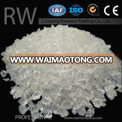 Amorphous 600 mesh quartz silica powder / fused silica powder for coating shipping from china